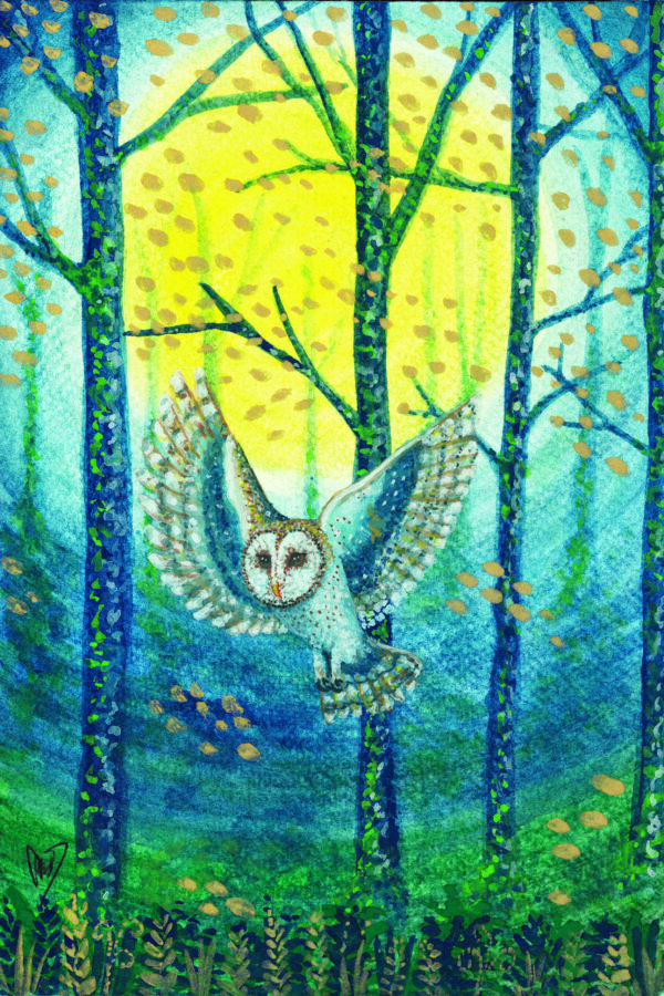 Off Into The Sky — Hand-Embellished Fine Art Print